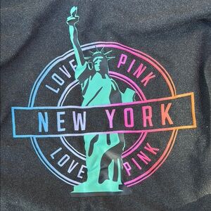 PINK Victoria's Secret New York Graphic Jacket